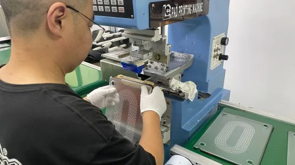 Post-processing Pad Printing