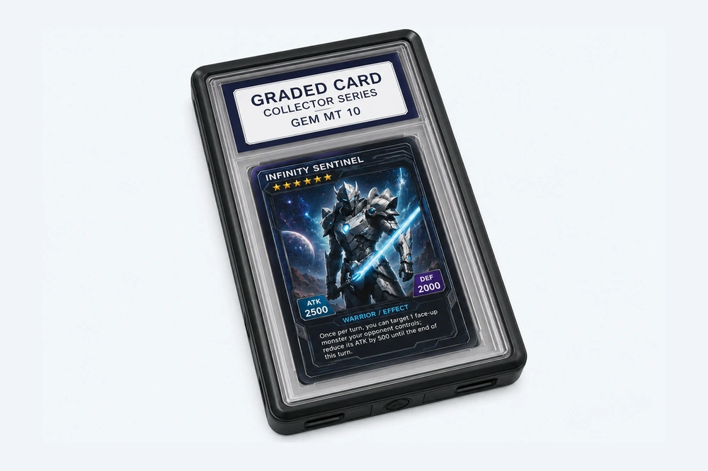 Custom Graded Card Slab Protector Injection Molding